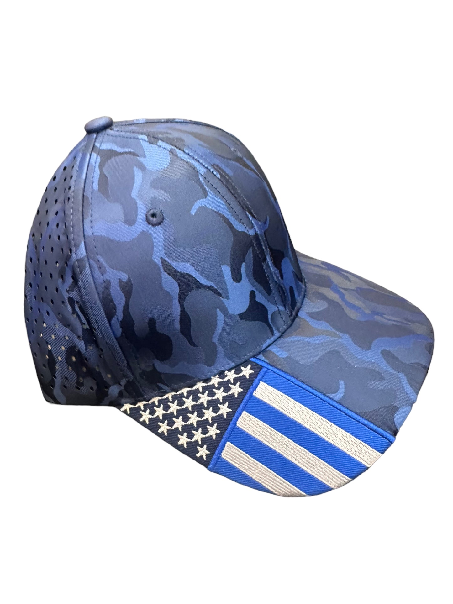 American Blue Camouflage SnapBack Curved bil