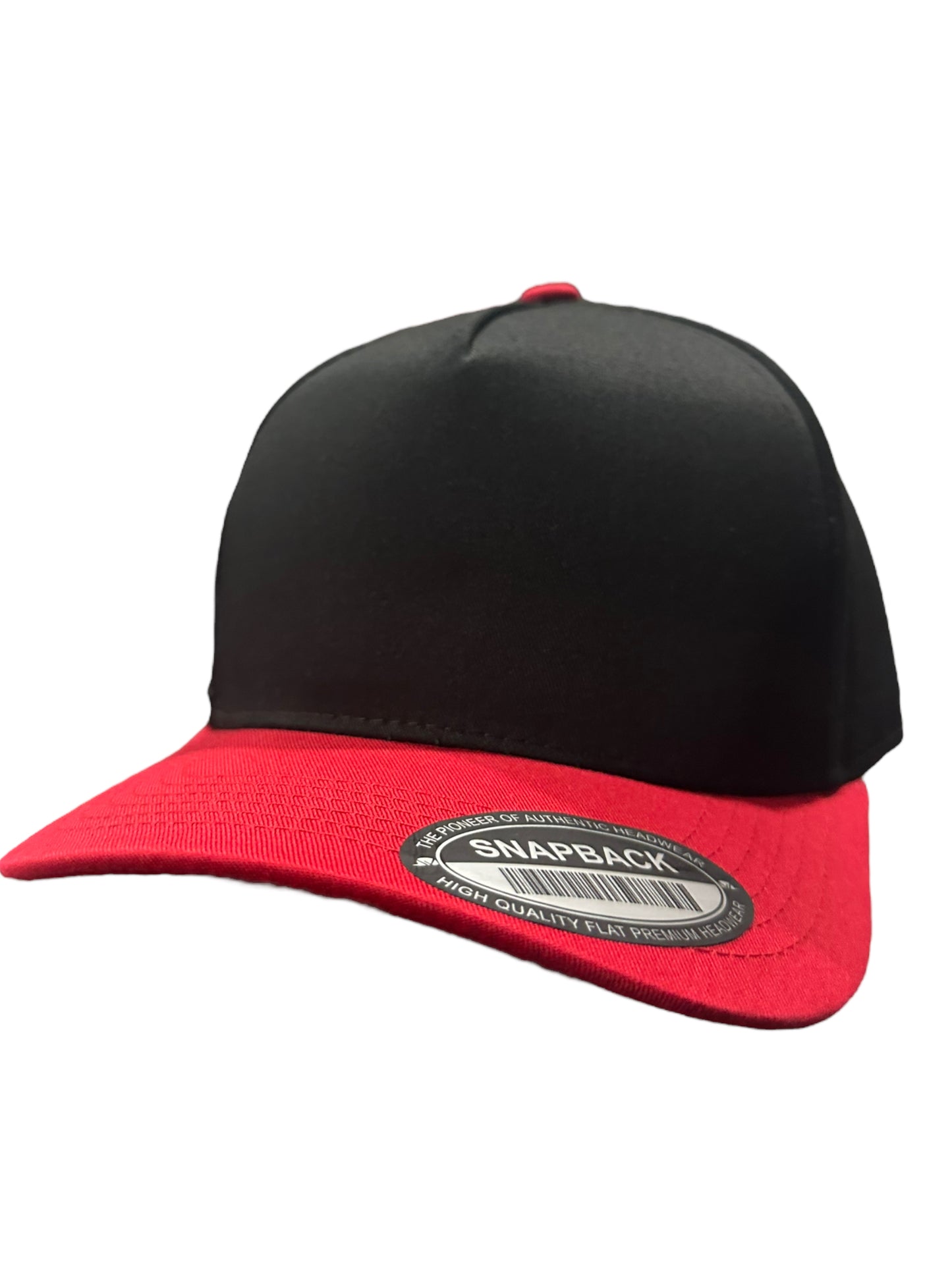 Red and black A Frame SnapBack
