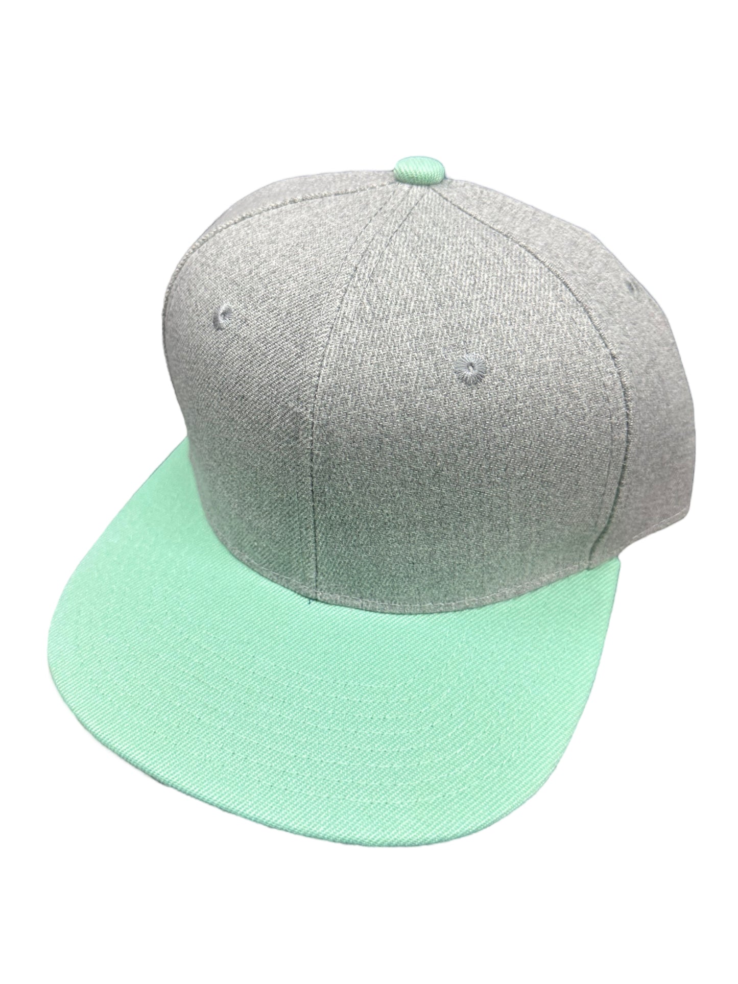 Mint & Light Grey SnapBack hat