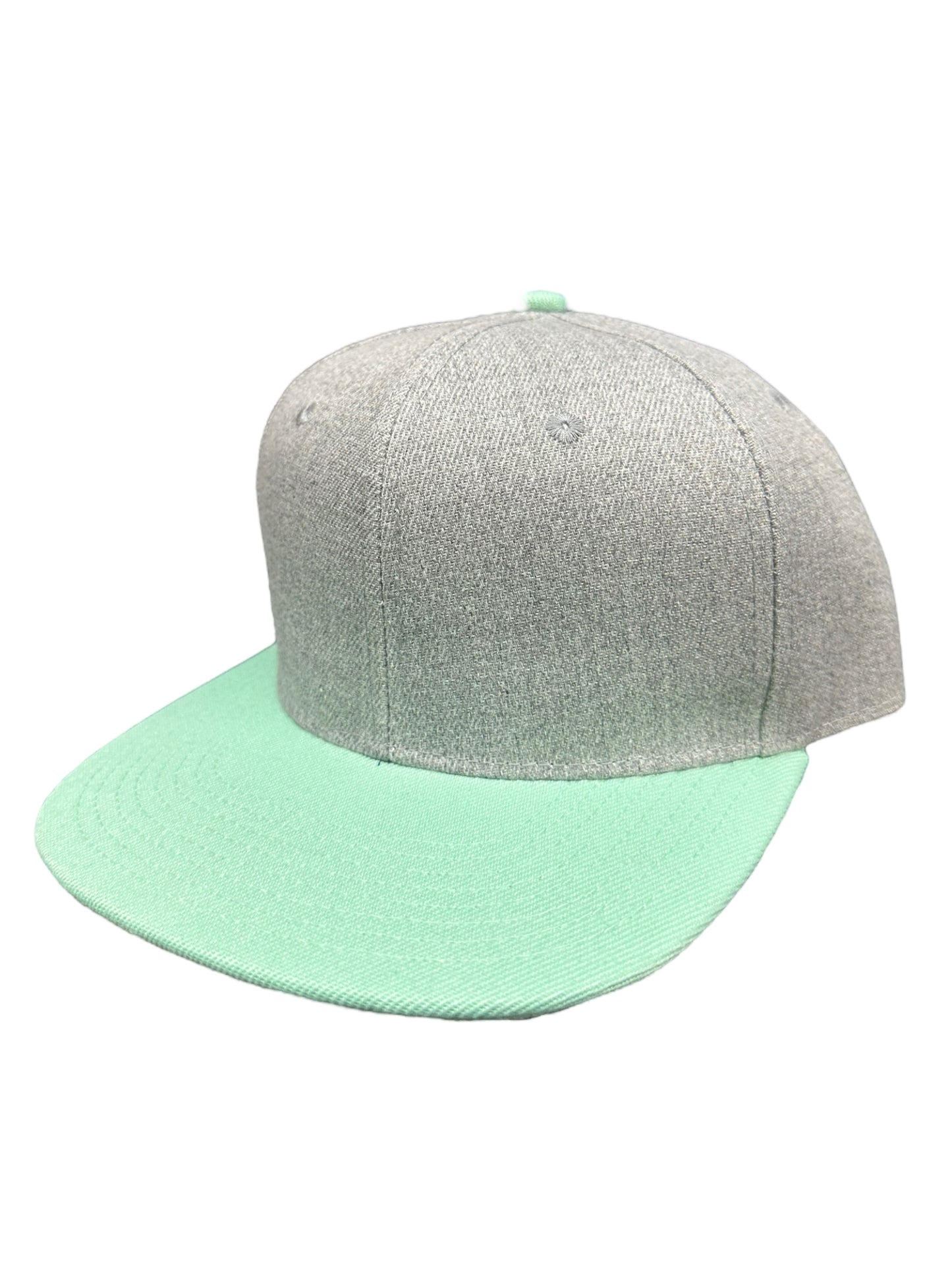 Mint & Light Grey SnapBack hat