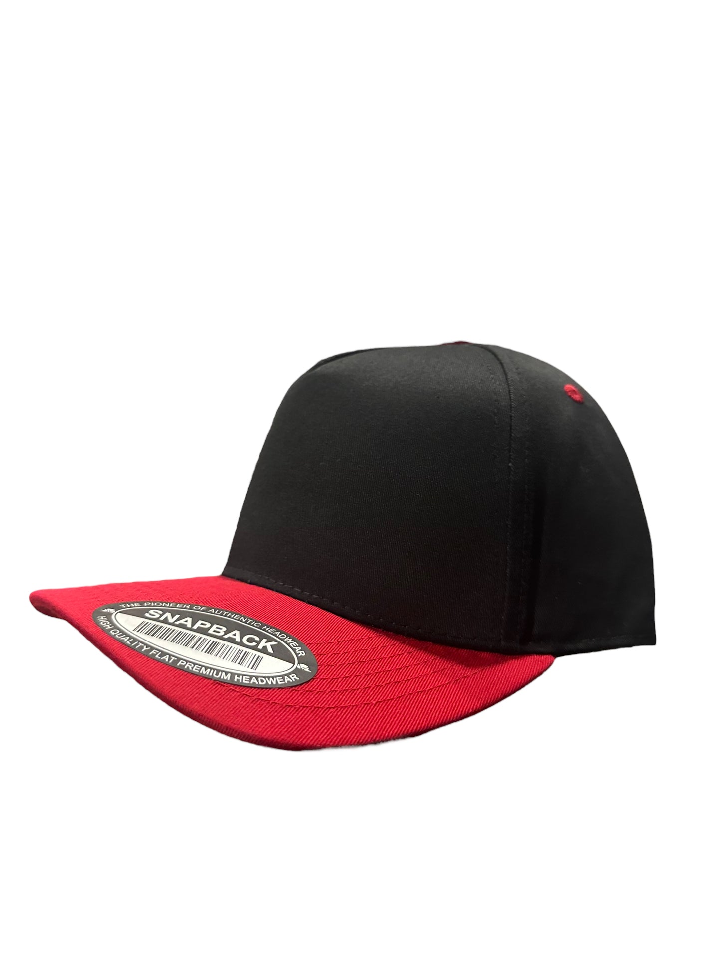 Red and black A Frame SnapBack
