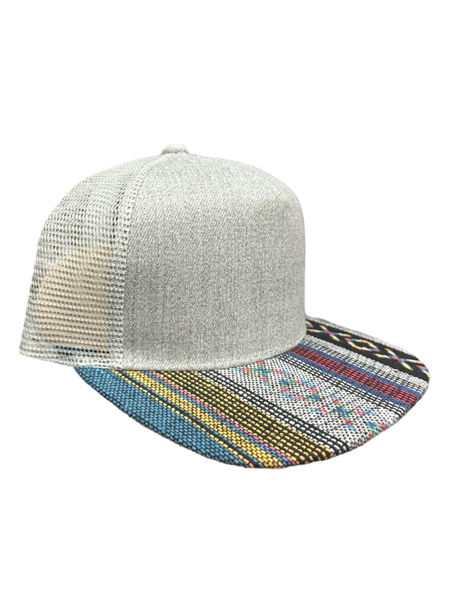 Serape brim grey crown SnapBack