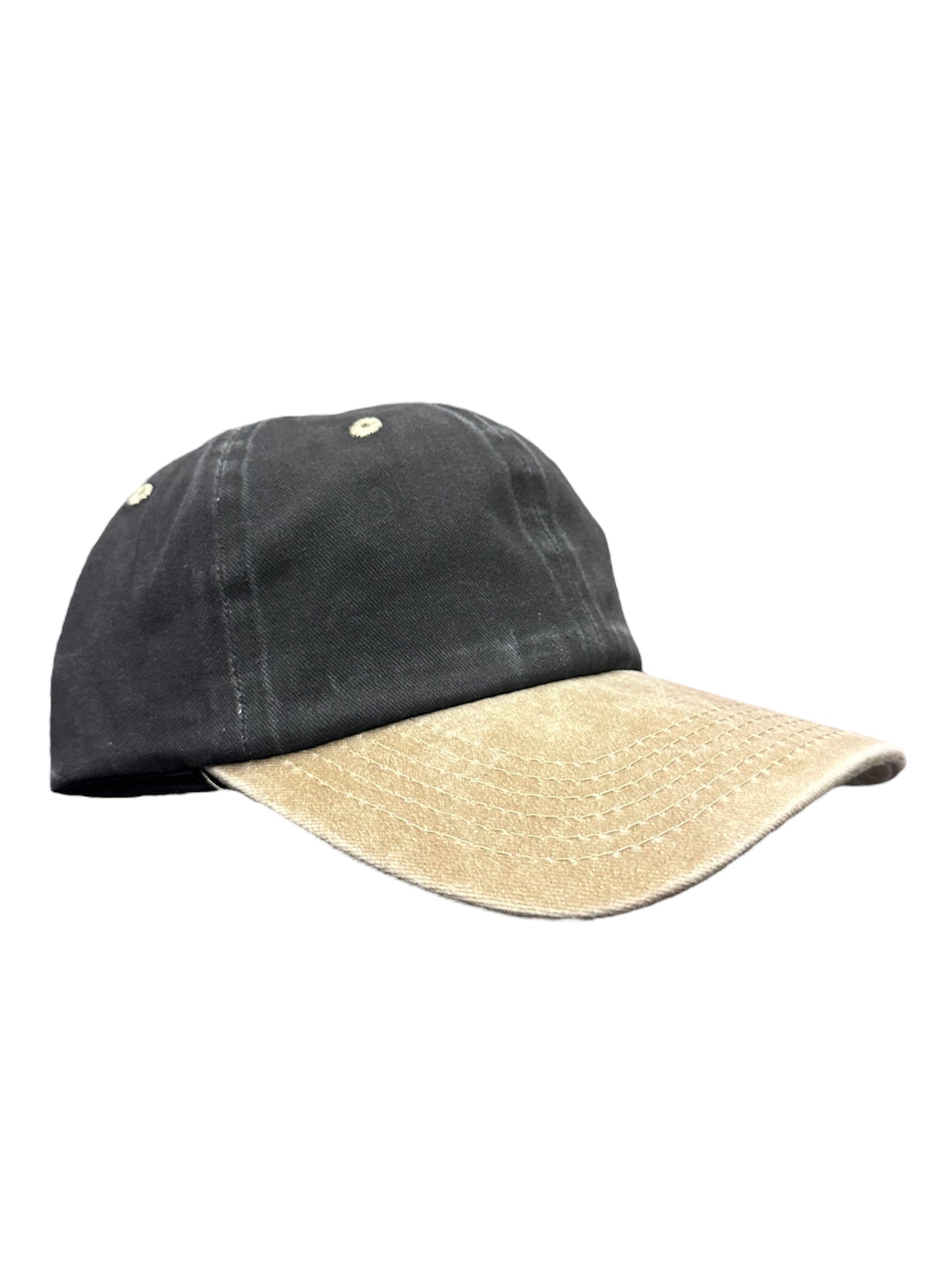 Black and beige dad hat, SnapBack