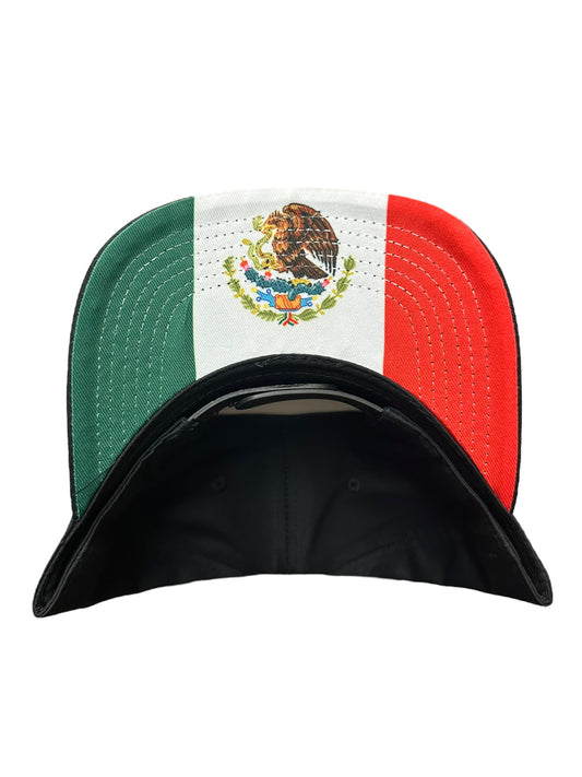 Mexican flag brim full SnapBack black