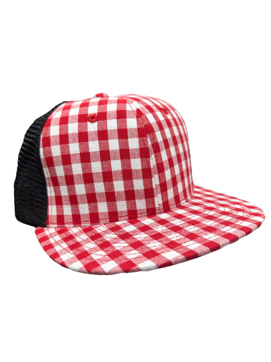 Picnic red & white trucker SnapBack hats