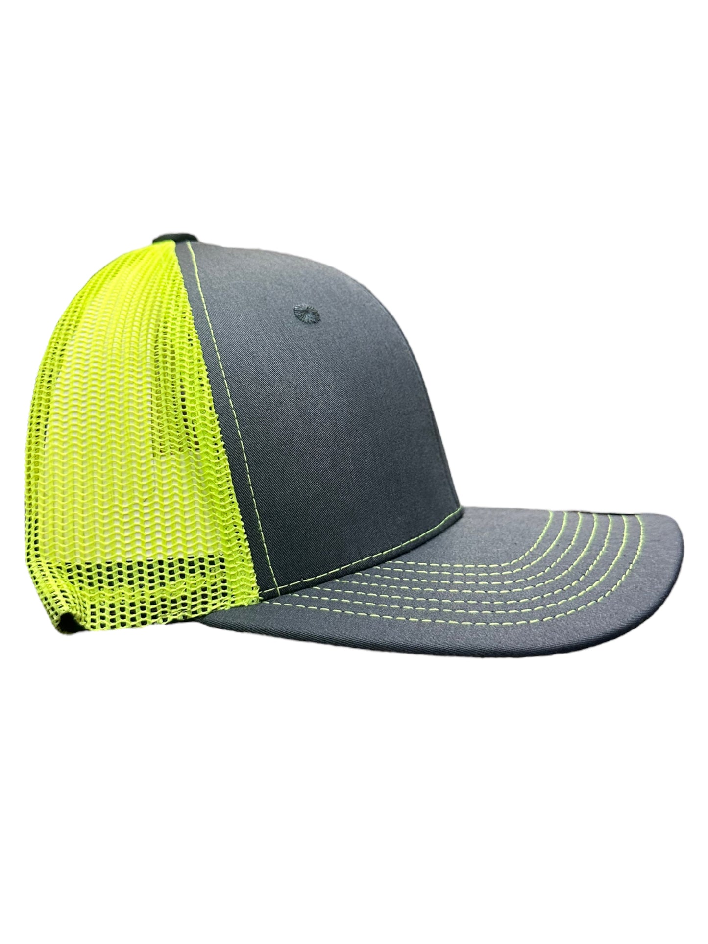 Grey and neon yellow SnapBack