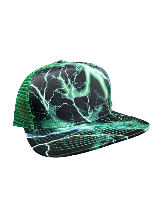 Green Thunder Trucker Snapbacks hat (12pack)