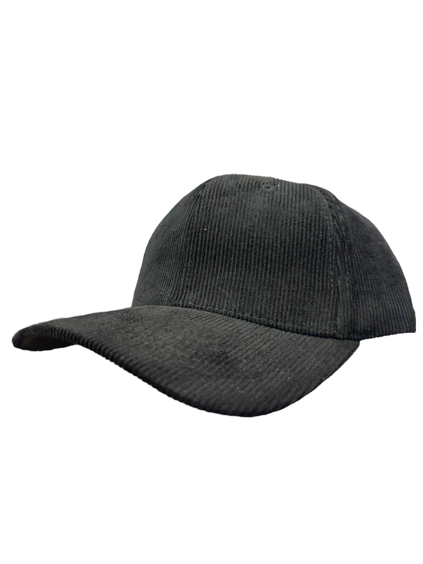 Corduroy black SnapBack hat