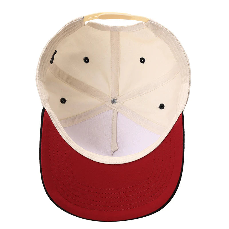 A-Frame with Suede Bill snapbacks