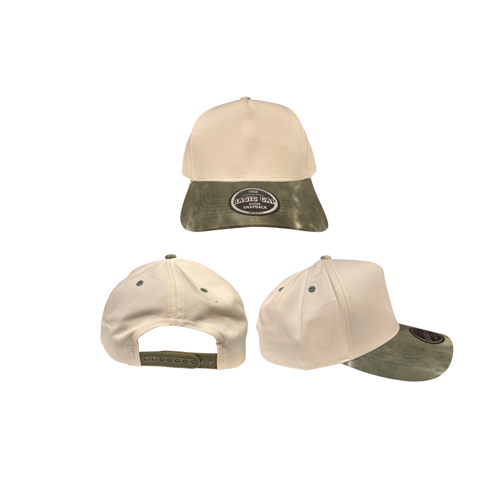 Tie-Dye Brim Snapbacks