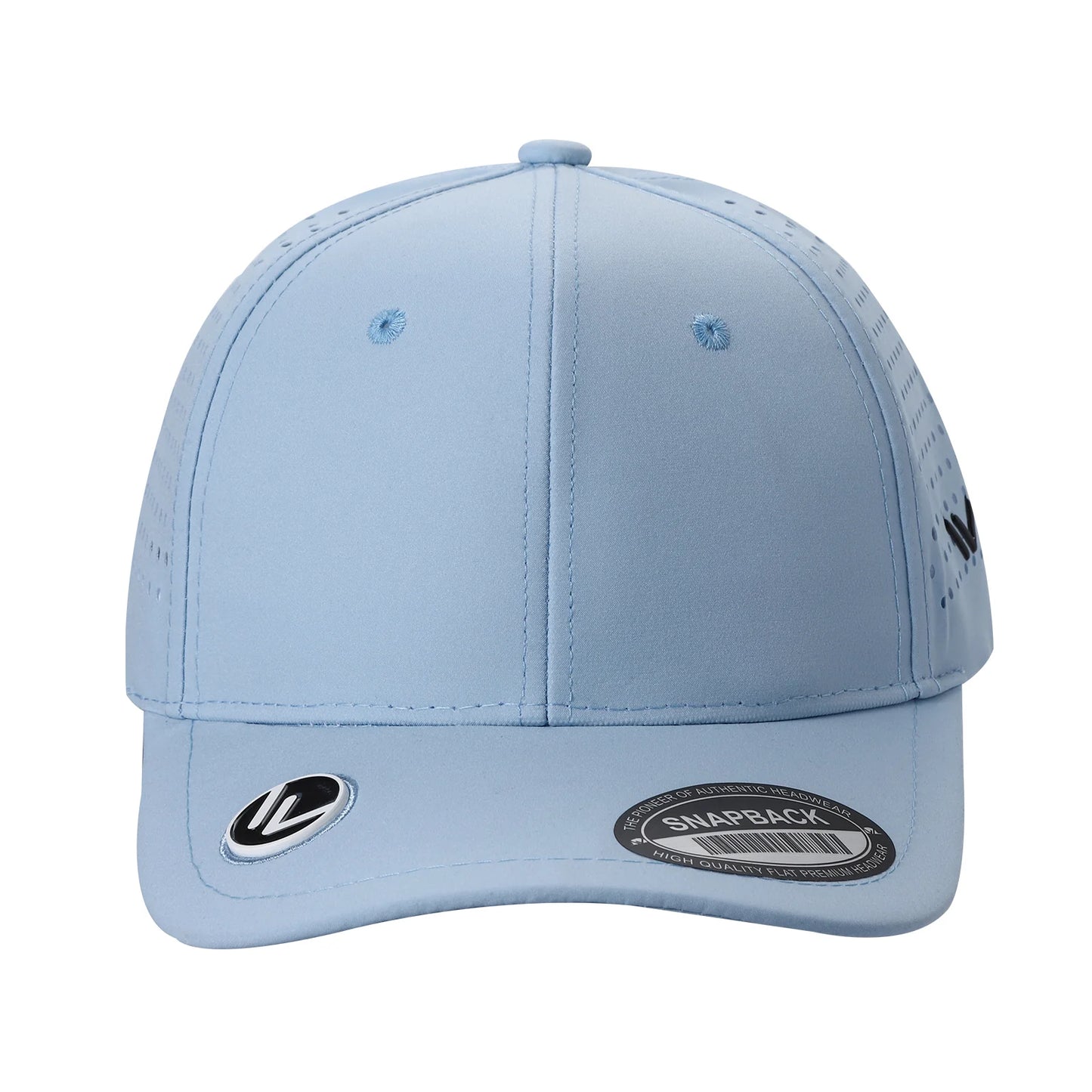 Waterproof Laser-Vented Golf Cap with magnetic Ball Marker on Bill