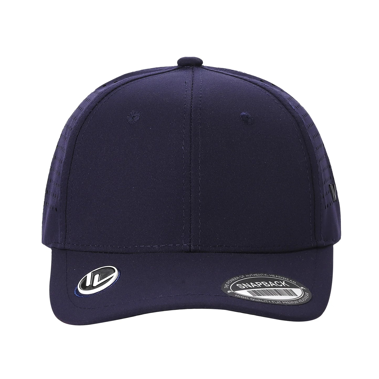 Waterproof Laser-Vented Golf Cap with magnetic Ball Marker on Bill