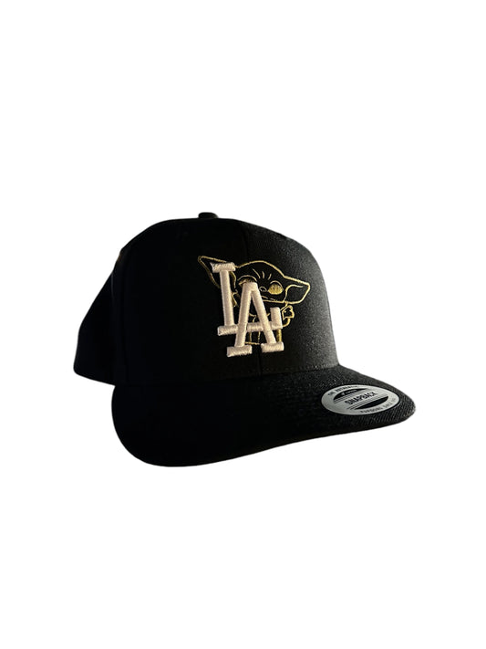 LA Grogu Star Wars SnapBack Hat - Black Classic Edition