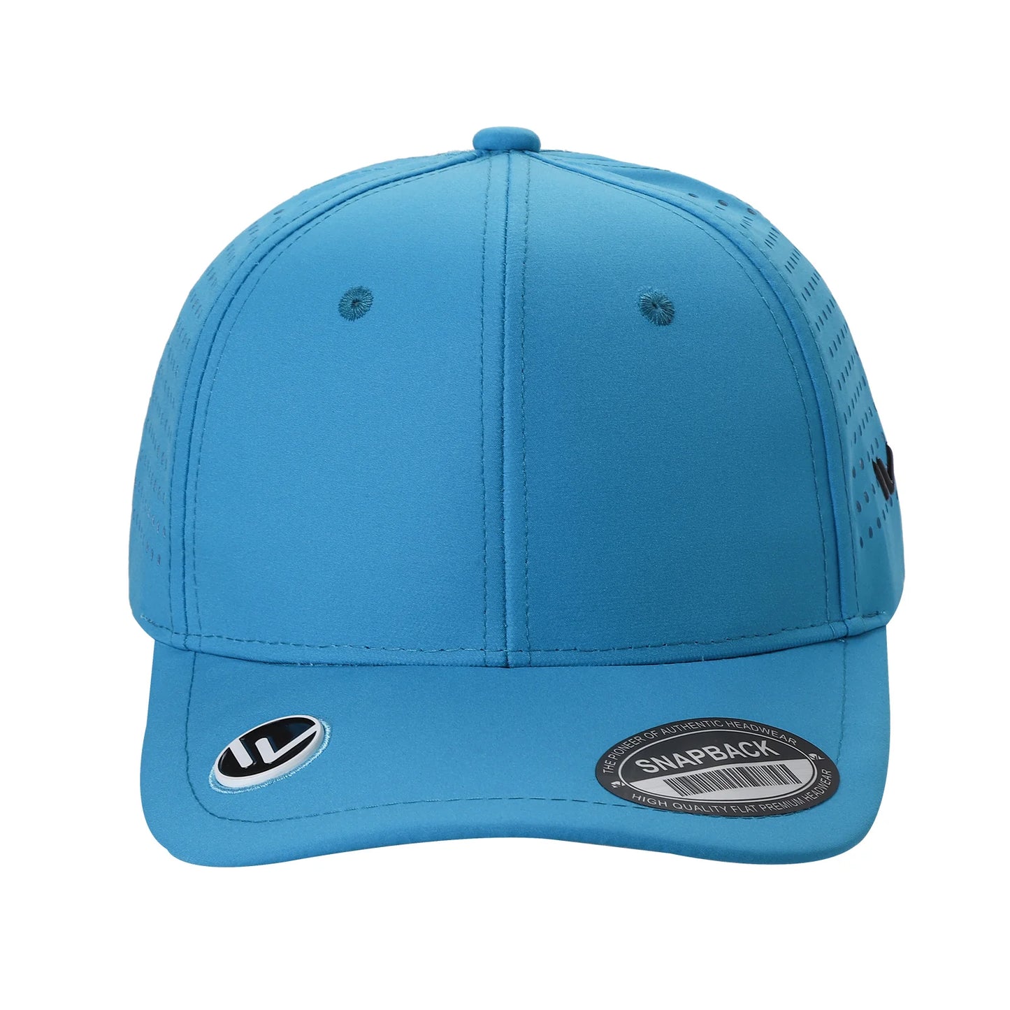 Waterproof Laser-Vented Golf Cap with magnetic Ball Marker on Bill