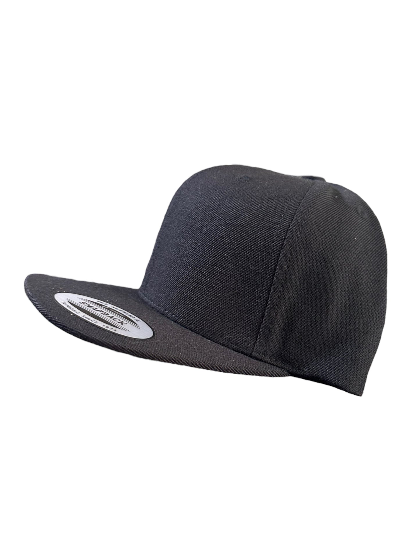 Black Yupoong Classic Snapbacks