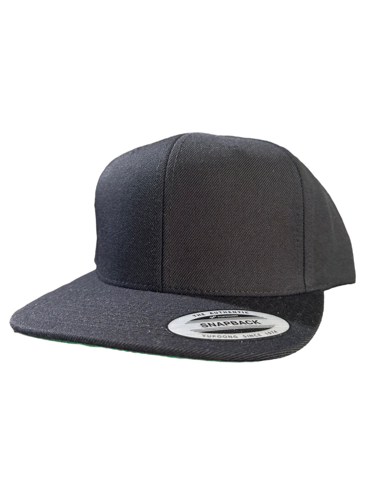 Black Yupoong Classic Snapbacks