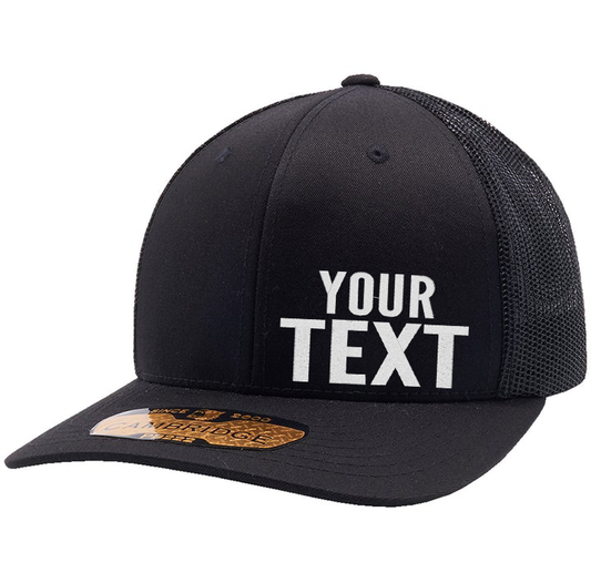 1. Sample Hat with your logo, text or desing