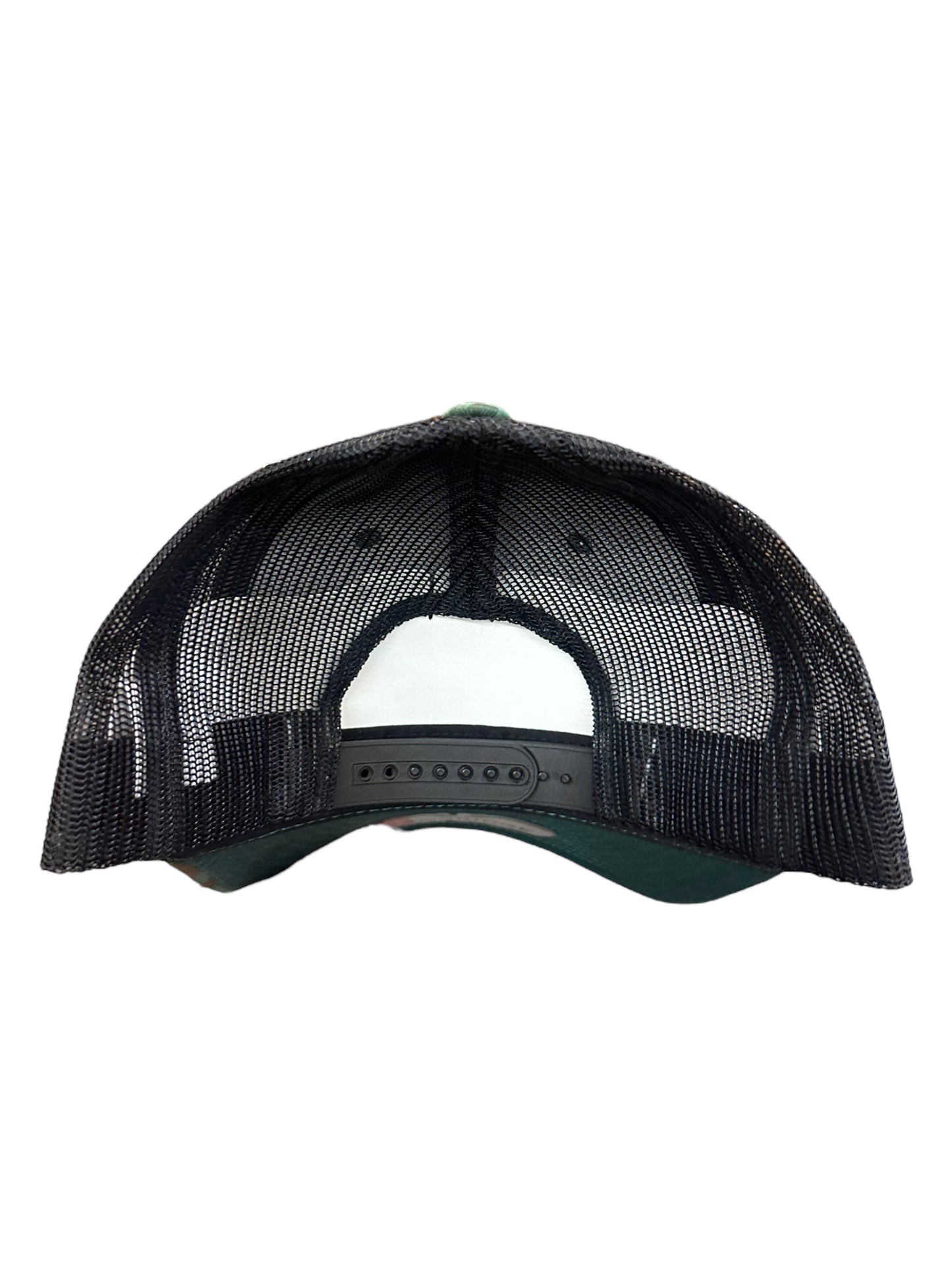 Green Camouflage PU pleather Snapbacks (12 pack)