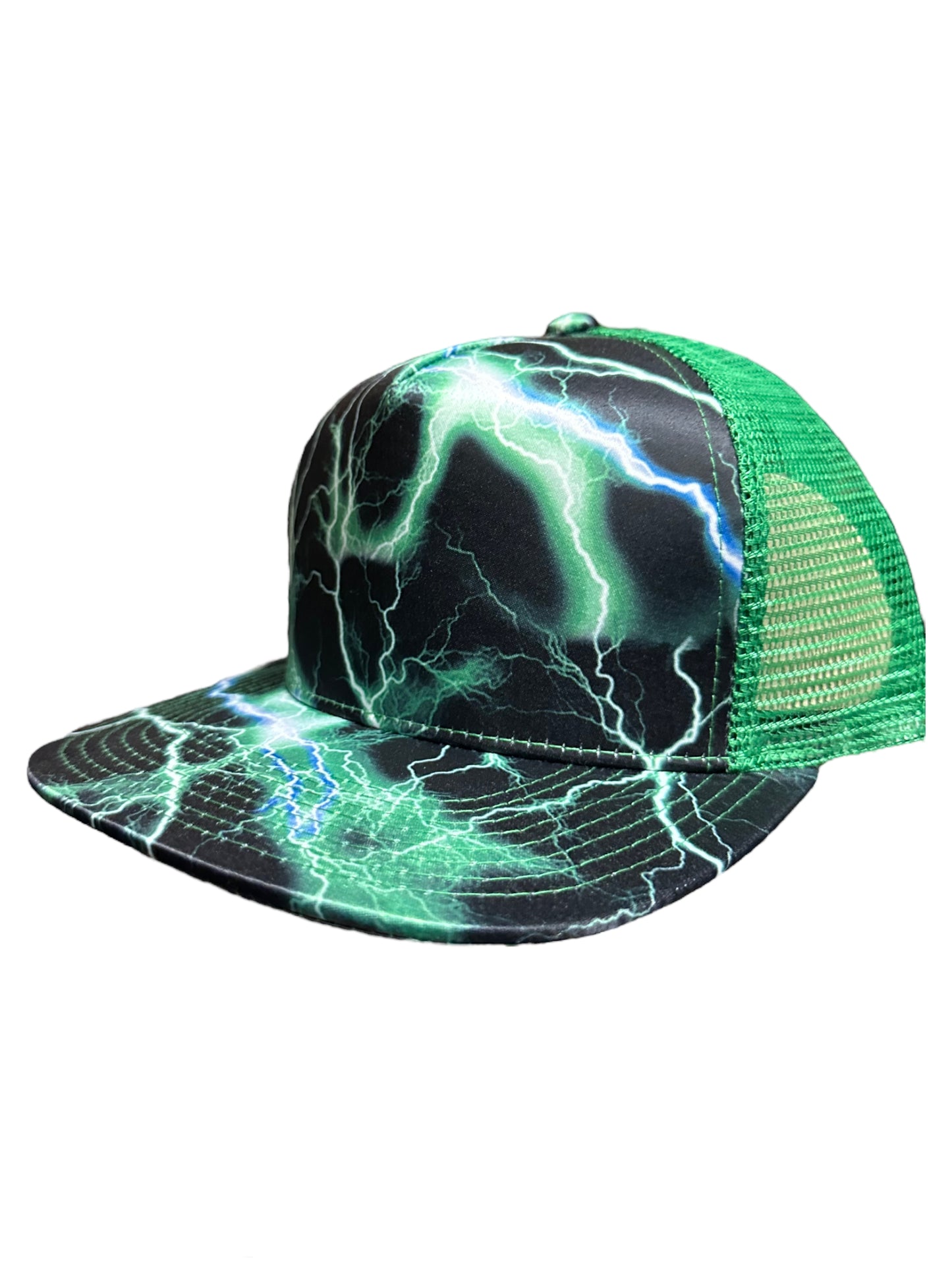 Green Thunder Trucker Snapbacks hat (12pack)