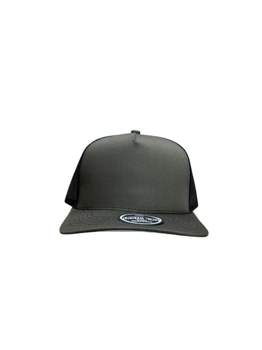 Olive and black A-frame Mexico under brim flag