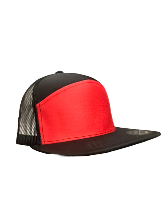 Red 7 panel SnapBack