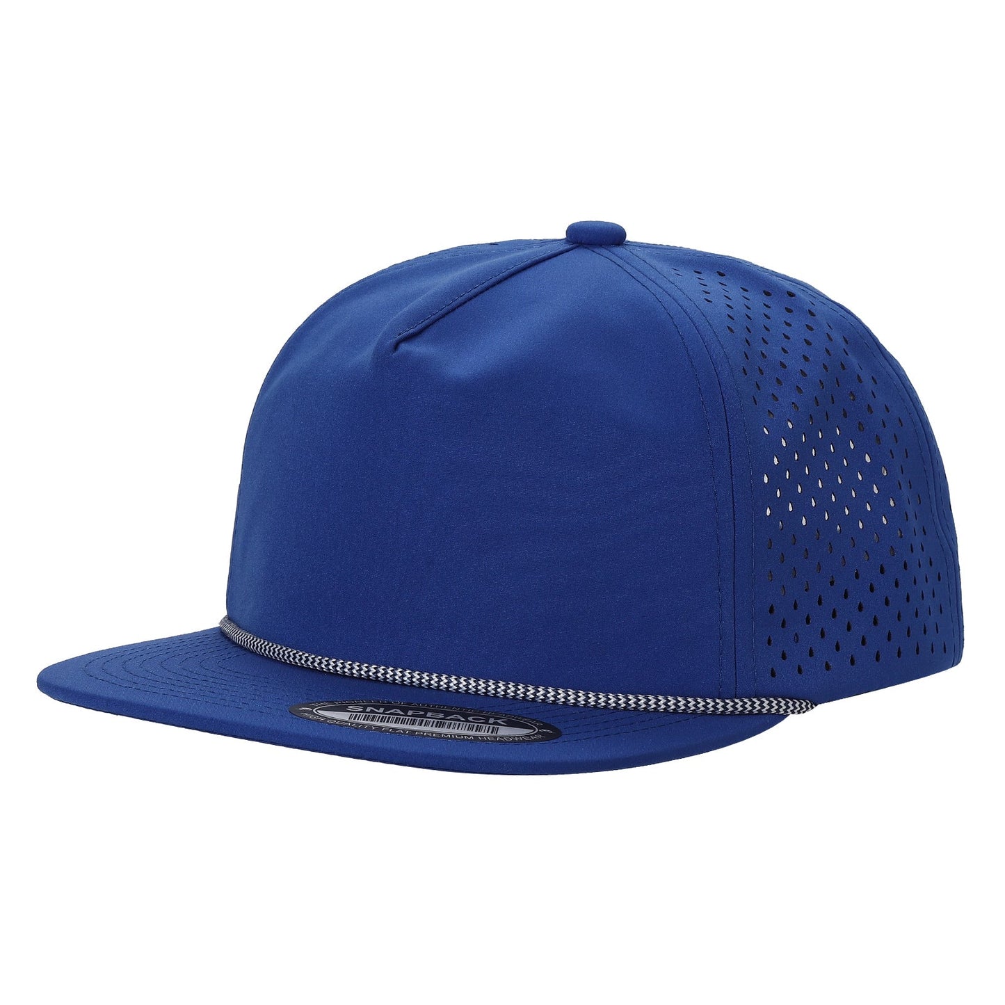 Unstructured roped snapbacks weatherproof