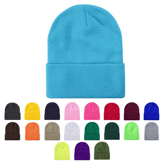 Long Sleeve Beanies 12 beanies with your logo