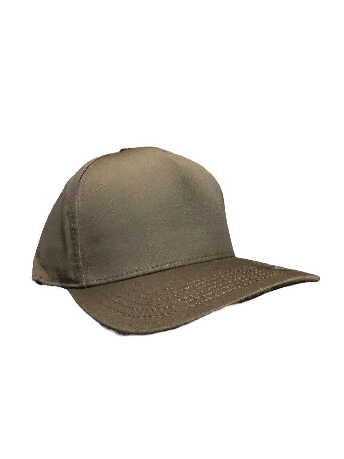 Brown A Frame Curved Snapbacks